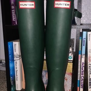 Hunter Original Tall Waterproof Rain Boot
